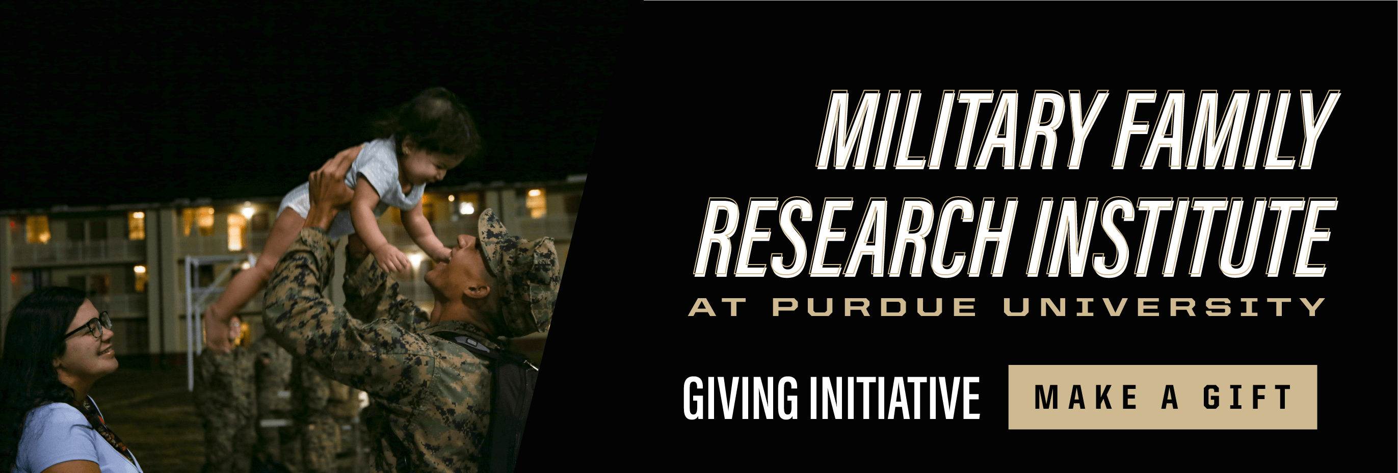 Make a gift to the Military Family Research Institute at Purdue University